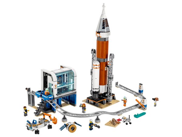Lego конструктор  Город Ракета для запуска в далекий космос и пульт управления запуском 60228Х
