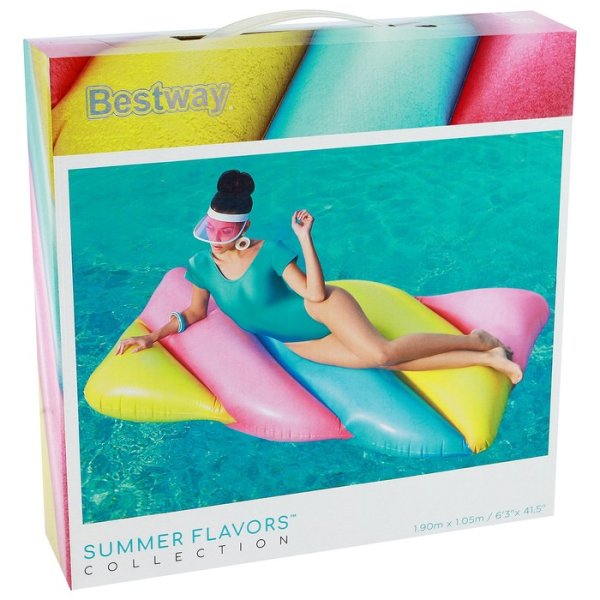 Bestway Матрас для плавания Конфета 43187 / разноцветный