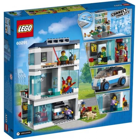 LEGO City Конструктор "Современный дом для семьи", 388 деталей