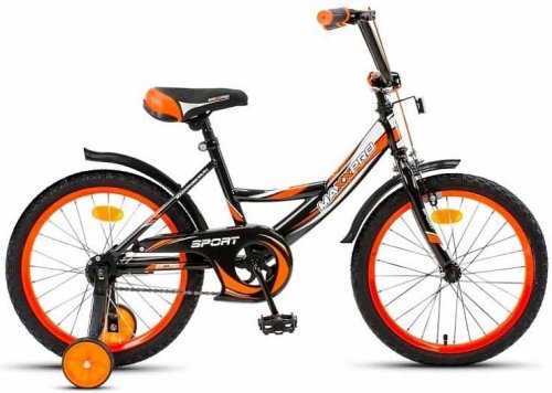 Maxxpro Велосипед Sport-18-6 / цвет черно - оранжевый