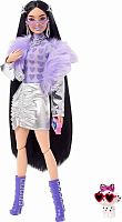 Barbie Кукла Экстра с фиолетовым мехом					