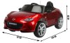 Toyland Электромобиль Mazda MX-5 / цвет бордо