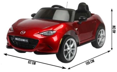 Toyland Электромобиль Mazda MX-5 / цвет бордо