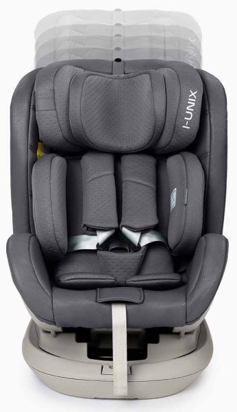 Happy Baby Автокресло "I-UNIX" / цвет graphite (темно-серый)