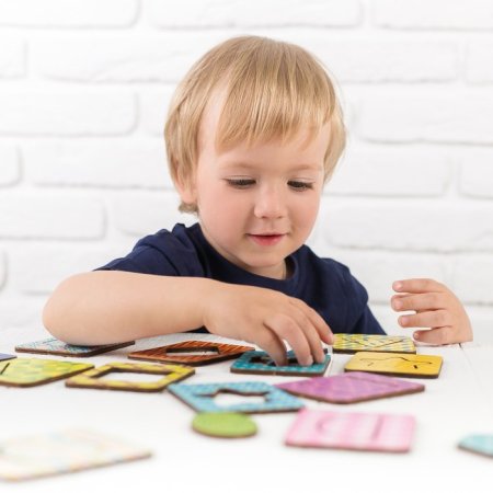 Лесная мастерская Развивающая игра Досочки Сегена / разноцветная