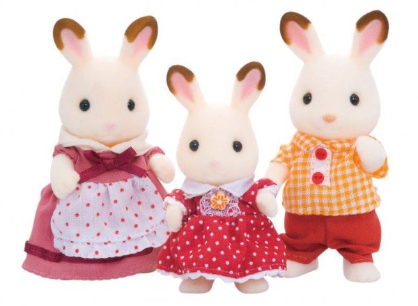 Sylvanian Families Семья Шоколадных кроликов (3 фигурки)