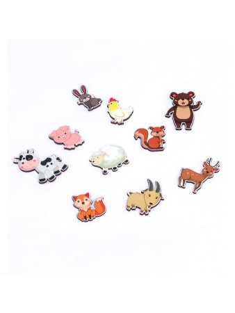 Woodlandtoys Сортер "Какая разница? Домашние и дикие животные"