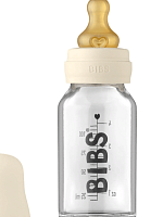 BIBS Бутылочка для кормления Baby Bottle Complete Set - Ivory 110ml 					