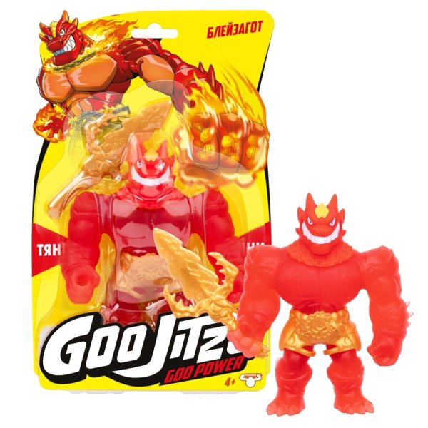 Гуджитсу Игровой набор Блейзагот Гу Пауэр тянущаяся фигурка GooJitZu
