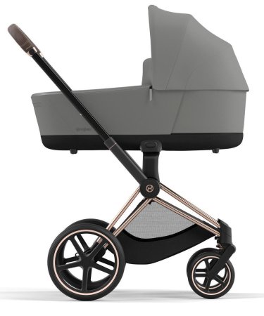 Коляска 2в1 Priam IV Rosegold+сп.блок CYBEX (Mirage Grey)