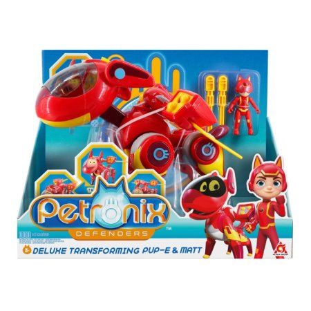 Petronix Игровой набор  мега-трансформер 3-в-1 Паппи и фигурка