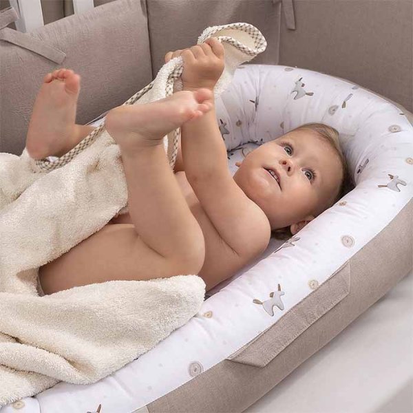 Perina Кокон-гнездышко Soft Cotton / цвет песочный