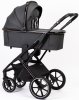 Коляска Peppy Tecla 2в1 Shadow Antrazit Chrome Edition  (графит)