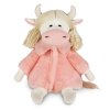 Maxitoys Мягкая Игрушка Luxury, Коровка Варвара в Розовой Шубке, 27см / цвет розовый