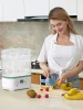 Электрический паровой стерилизатор д/бутылочек 8 в 1 BS02, белый Мамкози/Momcozy
