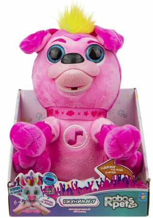 1toy Интерактивная игрушка Robo Pets Собака Рамона