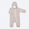 Mjolk Утеплённый комбинезон с капюшоном /размер 92 / цвет Light Taupe