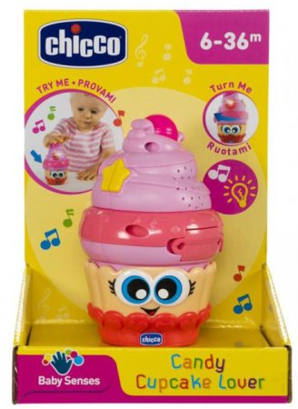 Chicco Музыкальная игрушка «Пирожное»