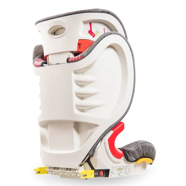 Baier Автокресло детское Adefix Karo, цвет / серый-красный (Grey-red)