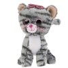 Мой питомец Мягкая игрушка Кошка в сумочке из пайеток, 17 см