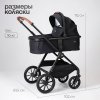 (Т) Коляска 3в1 Bambini Moretti Travel  (Black)