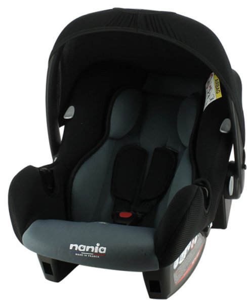 Nania Автокресло Beone Access (0-13 кг) / цвет Grey (черный-серый)