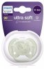 Avent Пустышка Ultra soft силиконовая, 0-6 месяцев / цвет зеленый