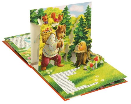 Умка Книжка-панорамка «Колобок»  – внешний вид и детали