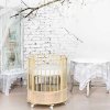Bambini Moretti Кровать круглая Еva "Галактика" / цвет слоновая кость