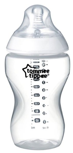 Tommee Tippee Бутылочка Closer to nature, с 3 месяцев, 340 мл