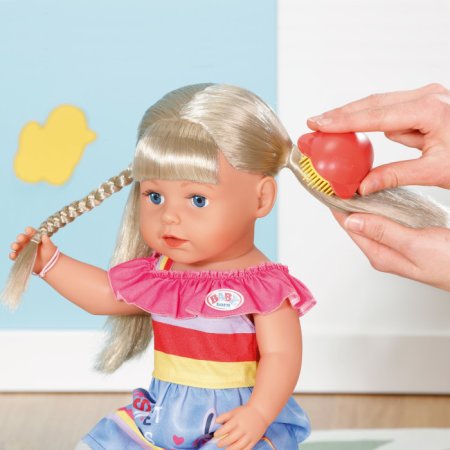 Zapf Creation Интерактивная кукла Baby born "Сестричка", 43 см