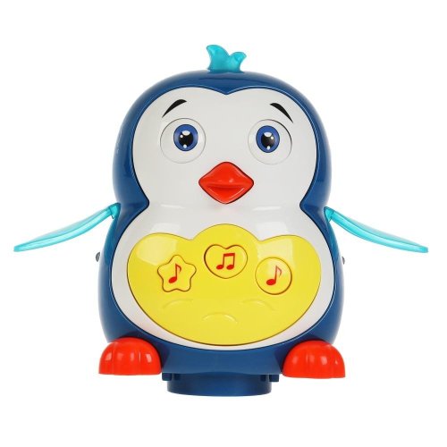 Умка Музыкальная игрушка Пингвин с моторчиком 314237 / цвет синий, белый