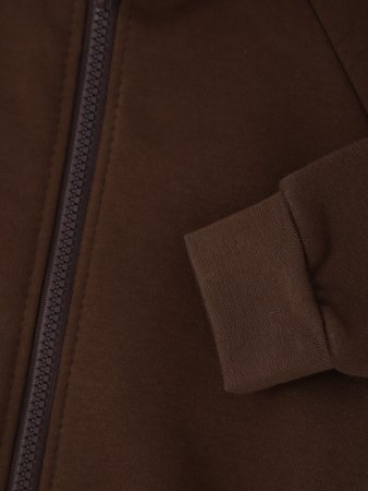 *(м)Костюм (толстов.и брюки)BASIC LINE,кофейный (р.74-80)