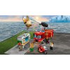 Lego city fire конструктор пожар в бургер-кафе / разноцветный