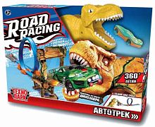 Технодрайв Автотрек с динозавром «Road Racing»					