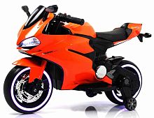 Rivertoys Электромотоцикл A001AA / цвет оранжевый					