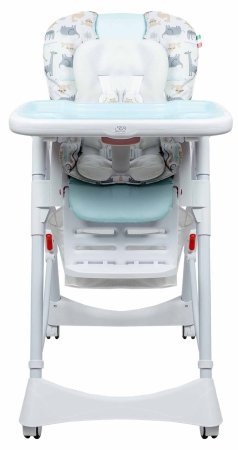 Sweet Baby Стульчик для кормления Magestic / цвет Light Blue (голубой)