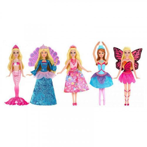Barbie Мини-кукла Fairytale Checklane, 10 см
