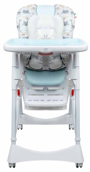 Sweet Baby Стульчик для кормления Magestic / цвет Light Blue (голубой)