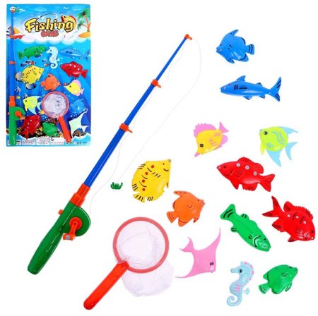 Рыбалка магнитная "Морские рыбки"