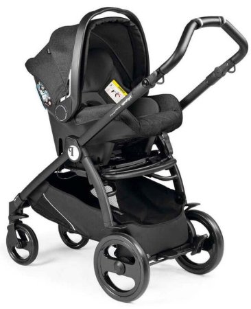Peg-Perego Коляска 3 в 1 Book Smart / цвет Titanium (темно-серый)