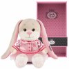Maxitoys Мягкая игрушка Jack&Lin, Зайка Лин в розовом бомбере с юбочкой, 20 см