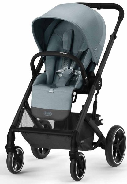 Cybex Коляска 3 в 1 Balios S Lux BLK / цвет Sky Blue (голубой)
