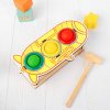 WoodLand Toys Стучалка-сортер  "Подводная лодка", с молотком