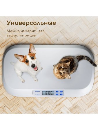 Maman Электронные весы для новорожденных / цвет серебристый