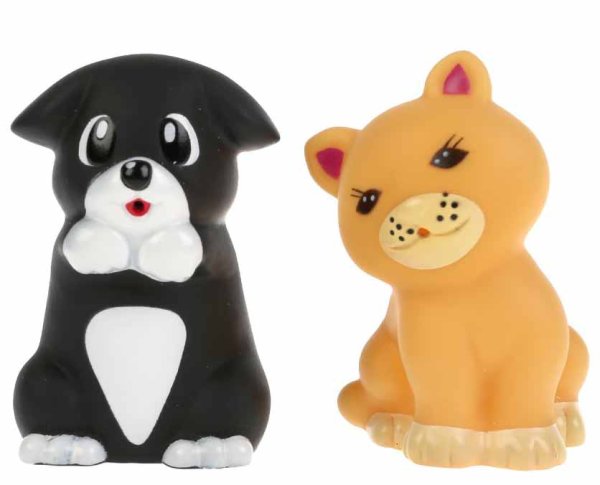 Играем вместе Игрушки для ванны "Кот + щенок"