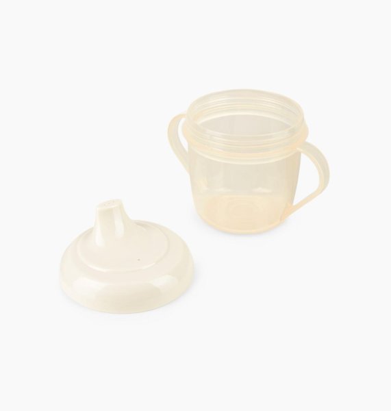 Happy Baby Поильник с ручками Drink Up, 170 мл / цвет milky