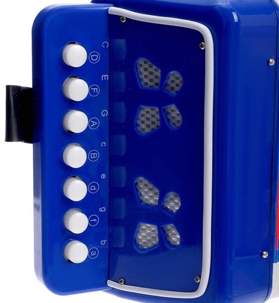 Zabiaka Игрушка "Гармонь" / цвет синий