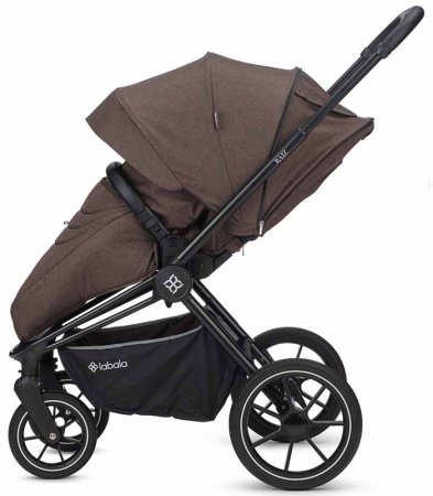 Labala Коляска 2 в 1 Raiz 2023 / цвет Choco brown (коричневый)