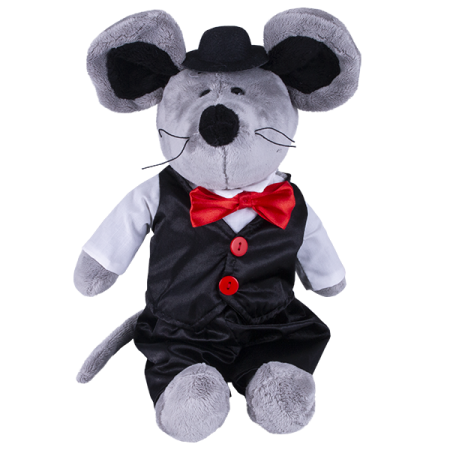 Softoy Игрушка Мышь в костюме, 26 см S890/15